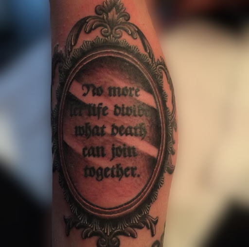 Explore hunger games tattoo ideas, creative tattoo ideas in Dover, available at Good Looks Social Tattoo Club