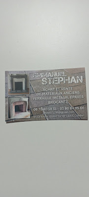 stephan Emmanuel récupérateur de fer et métaux et matériaux ancien à Vitteaux