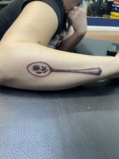 Explore foot tattoo ideas for female, creative tattoo ideas in Cocoa, available at Rorschach Tattoo Shop and Piercing Studio