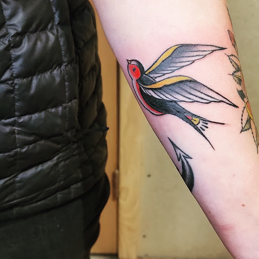 Explore dark side of the moon tattoo ideas, creative tattoo ideas in Carbondale, available at Bonedale Tattoo