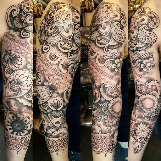 Explore tattoo ideas arms, creative tattoo ideas in Yucca Valley, available at Strata Tattoo Lab LLC