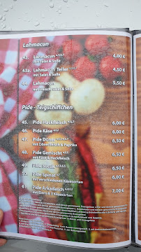 Arkadasch à Maintal menu