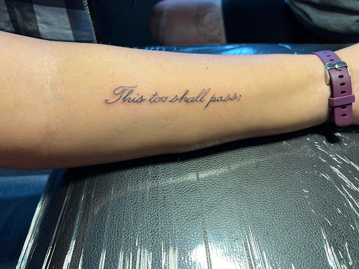 Explore anime forearm tattoo ideas, creative tattoo ideas in Norfolk, available at TitZ4TatZ