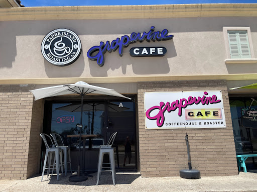 The Grapevine Cafe & Coffeehouse, 100 E Swordfish St, South Padre Island, TX 78597, USA, 