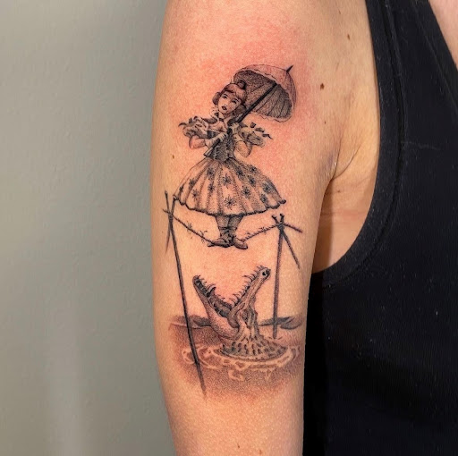 Explore cover up arm tattoo ideas, creative tattoo ideas in Las Vegas, available at Last Love Tattoo Parlour