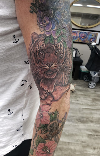 Explore daddy daughter tattoos ideas, creative tattoo ideas in Linn Creek, available at Hillard Skillard Tattoos, LLC.