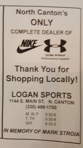 Sporting Goods Store «Logan Sports Inc», reviews and photos, 1144 S Main St, North Canton, OH 44720, USA