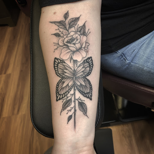 Explore la catrina tattoo ideas, creative tattoo ideas in Elkview, available at Andy Electric Tattoos
