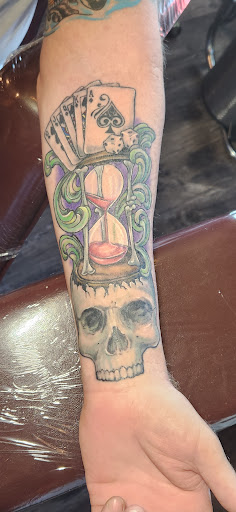 Explore cross tattoo ideas forearm, creative tattoo ideas in Coquille, available at Inspired Ink Tattoo Shop