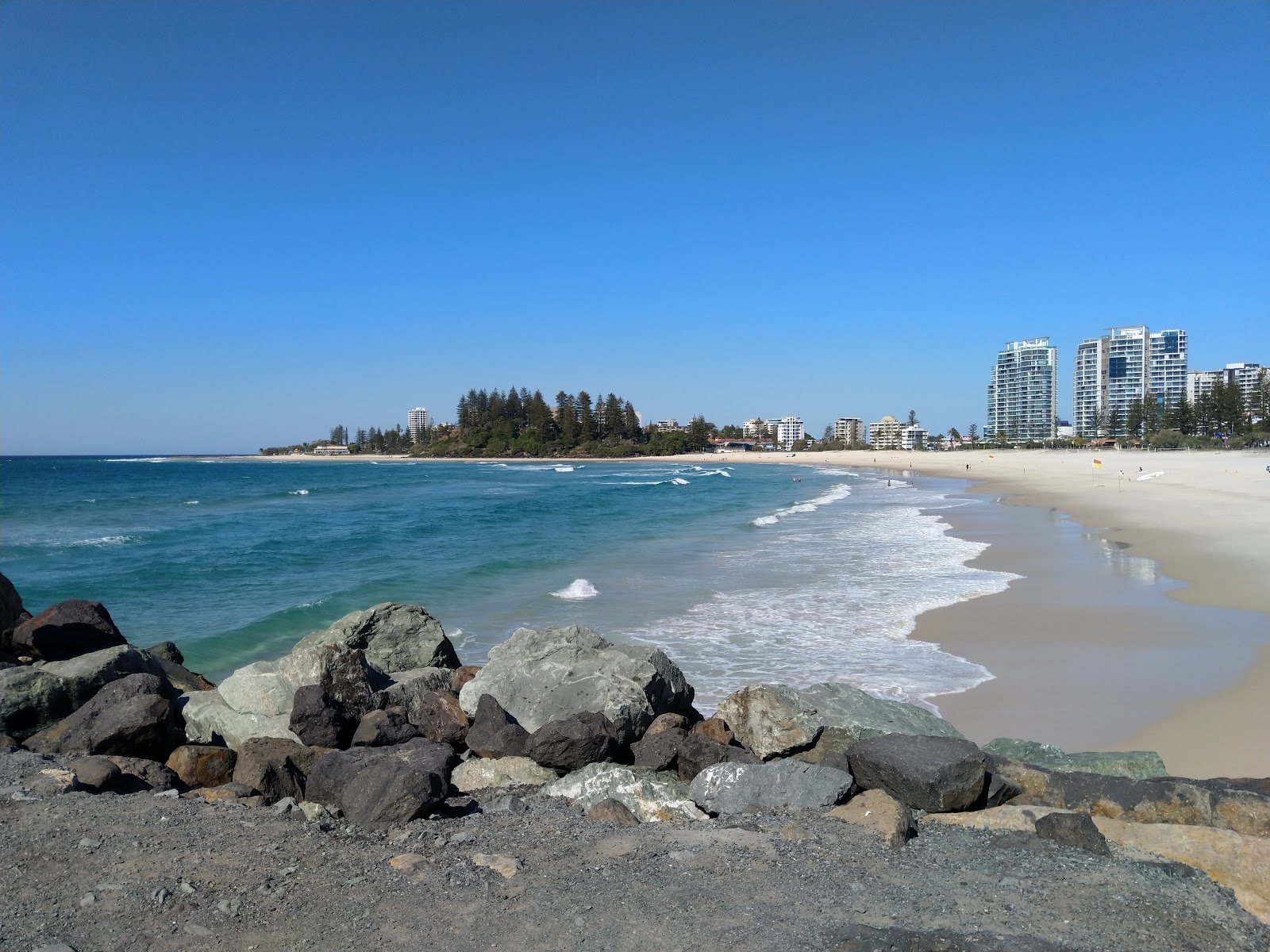 Photo of Coolangatta Beach (Greenmount Beach) with turquoise pure water surface