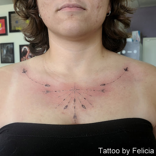 Explore triangle tattoo ideas, creative tattoo ideas in Fort Myers, available at Tiger Lotus Tattoo and Piercing