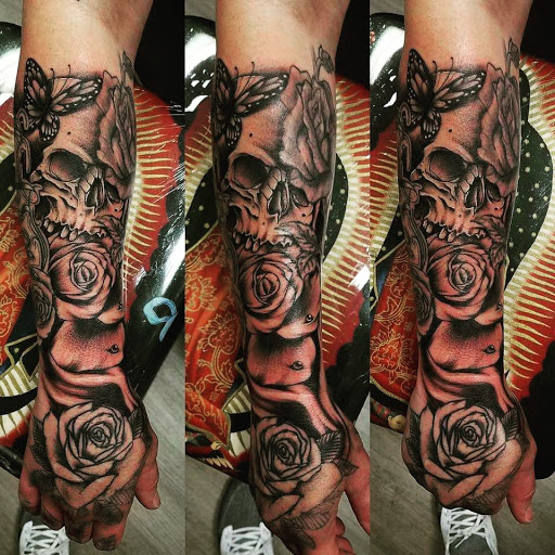 Explore lowrider tattoo ideas, creative tattoo ideas in Tucson, available at Jesses Tattoos & Tattoo Supplies