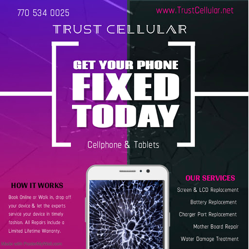 Cell Phone Store «Trust Cellular», reviews and photos, 1077 Jesse Jewell Pkwy, Gainesville, GA 30501, USA