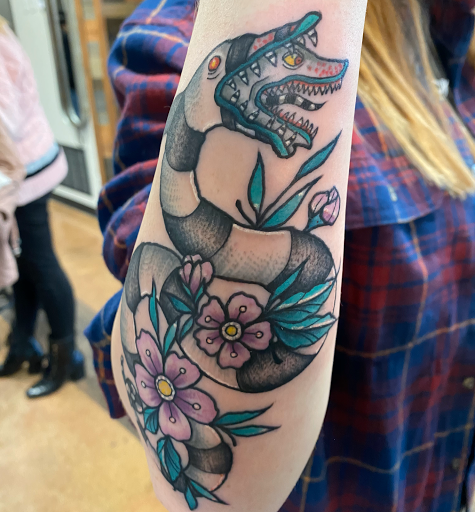 Explore fisherman tattoo ideas, creative tattoo ideas in Oklahoma City, available at Oklahoma Tattoo Collective