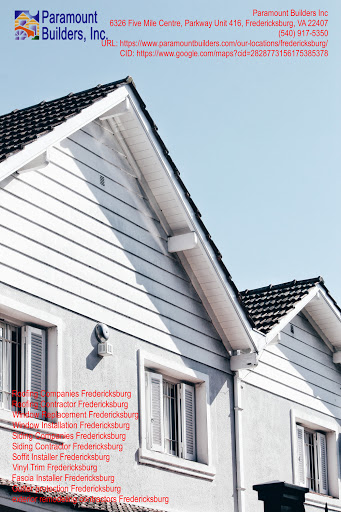 Window Installation Service «Paramount Builders Inc», reviews and photos, 6326 5 Mile Centre Park Unit 416, Fredericksburg, VA 22407, USA