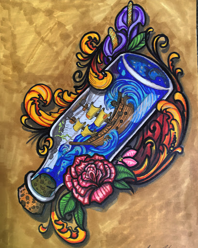 Explore henna tattoo ideas for men, creative tattoo ideas in Cape Canaveral, available at Neo Ronin Dojo