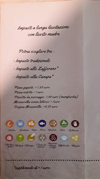 Menu du Pizzeria Sa Farra 2.0 à Serramanna