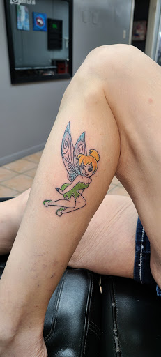 Explore dance tattoo ideas, creative tattoo ideas in Abilene, available at Sacred Art