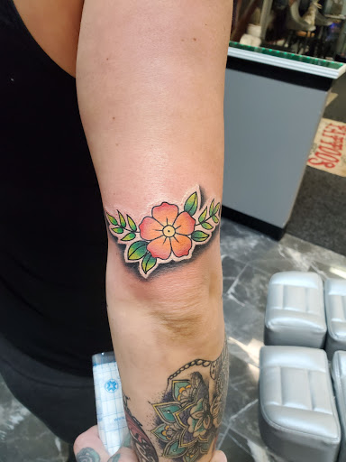 Explore titanic tattoo ideas, creative tattoo ideas in Kansas City, available at Divine Tattoo Parlor