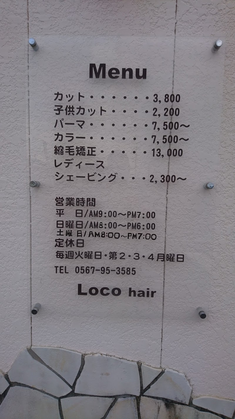 Loco hair