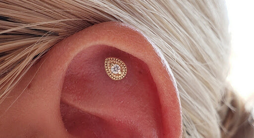 Explore flower spine tattoo ideas, creative tattoo ideas in Atlanta, available at Virtue and Vice Body Piercing