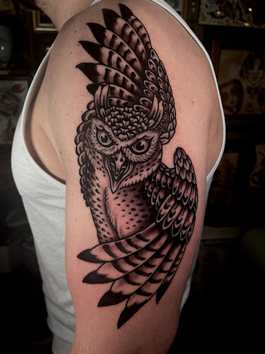 Explore tattoo ideas for men small arm, creative tattoo ideas in Johnson City, available at Gold Cross Tattoo Co.