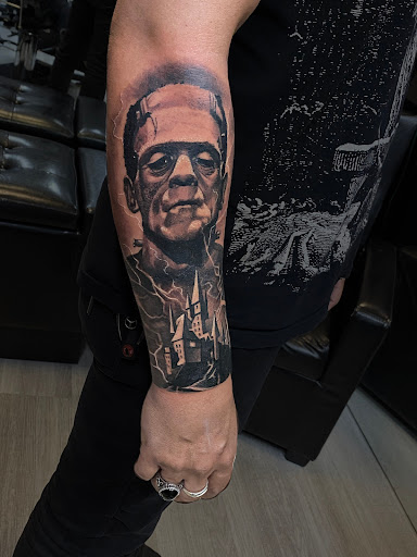 Explore half.sleeve tattoo ideas, creative tattoo ideas in Glendale, available at PRINCE ART AND INK