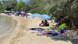 Agios Emilianos beach'in fotoğrafı - rahatlamayı sevenler arasında popüler bir yer