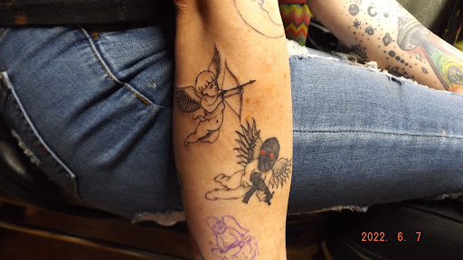 Explore sleeve tattoo cover up ideas, creative tattoo ideas in Carlinville, available at MaloneTattoo