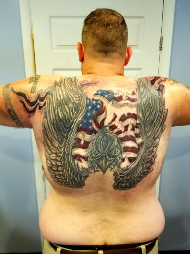 Explore under buttocks tattoo ideas, creative tattoo ideas in Bridgeport, available at Pike Street Studios Tattoo and Body Piercing