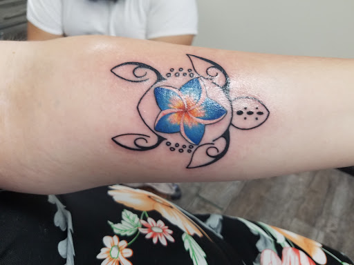 Explore tattoo ideas on foot, creative tattoo ideas in Honolulu, available at Tattoolicious Tattoo Waikiki