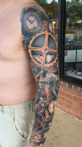 Explore twin flames tattoo ideas, creative tattoo ideas in Atlanta, available at Empyrean Tattoo Studio