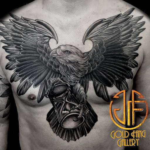 Explore big dipper tattoo ideas, creative tattoo ideas in Oklahoma City, available at Gold Fang Gallery