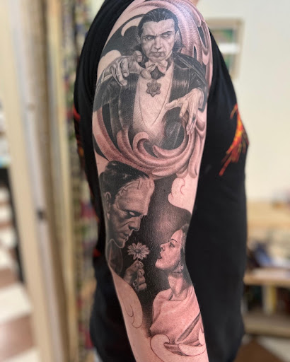 Explore mens tattoo wedding ring ideas, creative tattoo ideas in North Richland Hills, available at Ink Life DFW