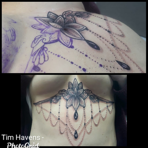 Explore cute tattoos ideas, creative tattoo ideas in Vinton, available at Cherry Bomb Tattoo and piercing