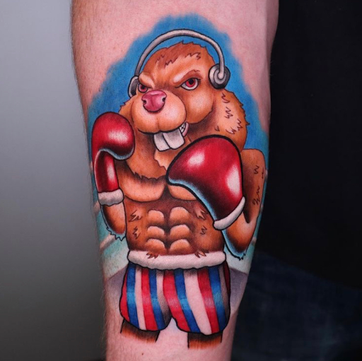 Explore cycle tattoo ideas, creative tattoo ideas in Spokane, available at Anchored Art Tattoo