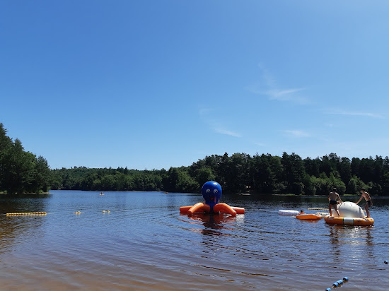 Plage du Lac de Feyt