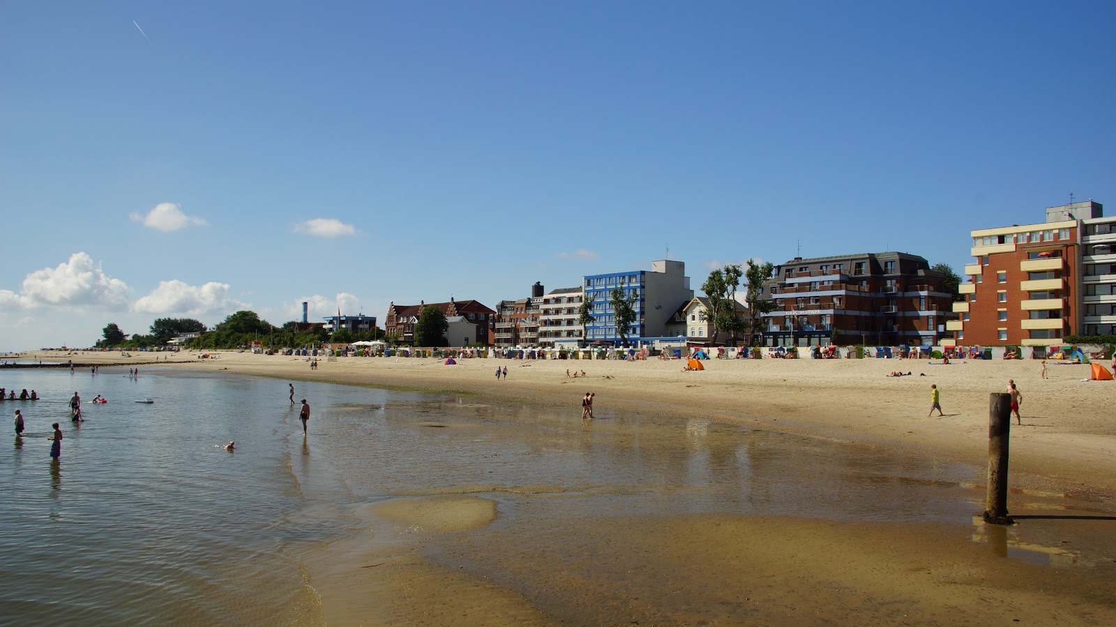 Foto von Föhr Südstrand und die siedlung