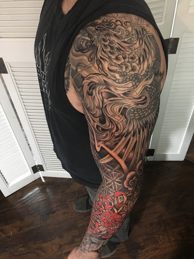 Explore virgen de guadalupe tattoo ideas, creative tattoo ideas in Kingsford, available at Deft Tattoo Studio