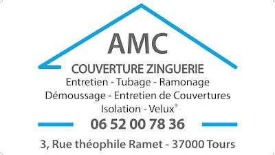AMC: Couvreur zingueur entretien couverture isolation démoussage toiture pose velux tubage TOURS INDRE-ET-LOIRE à Tours