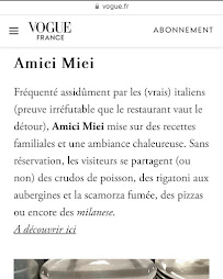 Photos du propriétaire du Restaurant italien Amici Miei à Paris - n°11