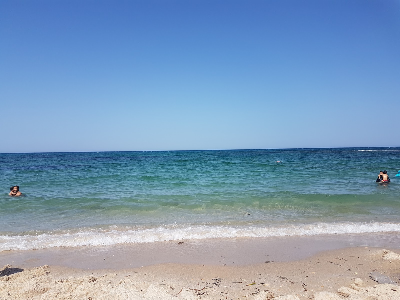 Foto van Hergla Beach met ruime baai