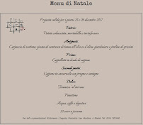 L'Ingrata à Rimini menu