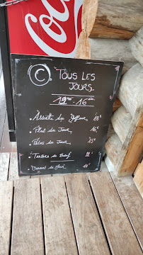 Restaurant français La Cabane Des Praz à Chamonix-Mont-Blanc - menu / carte