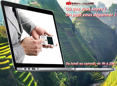 Dépannage informatique distance à Poitiers
