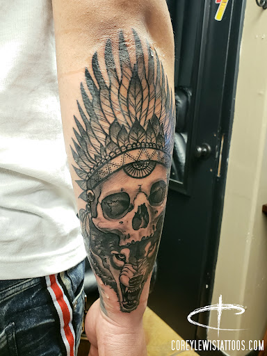 Explore tattoo ideas child's name, creative tattoo ideas in Westland, available at Seventh Skull Tattoos