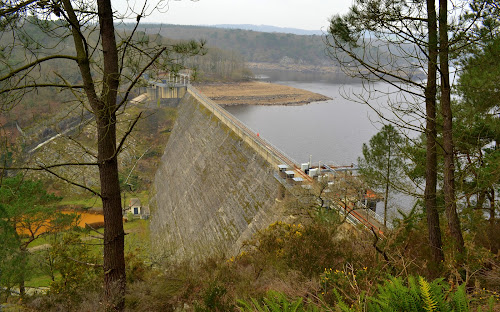 Barrage de Guerlédan à Saint-Aignan