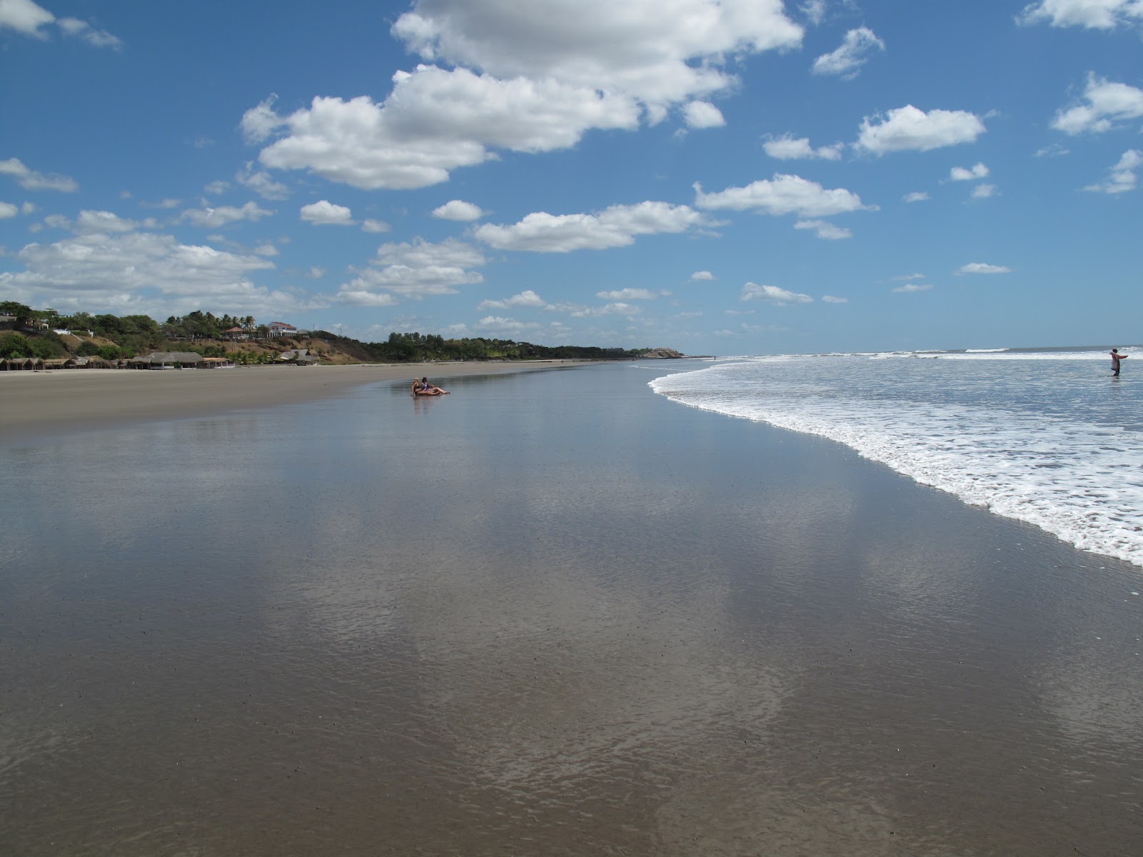 Foto af Playa de Pochomil og bosættelsen