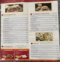 Menu / carte de Dönerland à Senden