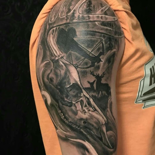 Explore cicada tattoo ideas, creative tattoo ideas in Wheeling, available at Gregs Tattooing